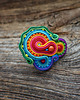 pierścionki - różne Bajkowy pierścionek soutache 5