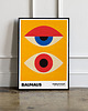 plakaty Plakat Nowoczesne geometrie Bauhaus Yellow eyes 1