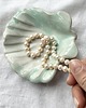 pojemniki na biżuterię Ceramiczna muszla, muszelka - talerzyk na biżuterię 1