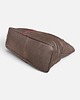 torby na ramię Shoper bag brązowa torba z pomarańczem 4