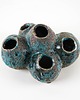 wazony Wazon ceramiczny - flower frog, duński design, lata 60, produkcja: Dania 1