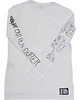 bluza bez kaptura damska Biały Longsleeve Butter Cutter White Light 11