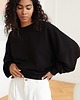 bluza bez kaptura damska Bluza Iconic Czarna 2