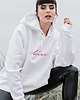 bluza z kapturem damska Bluza hoodie biała bliss 5
