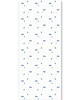 naklejki ścienne do pokoju dziecka Tapeta dla dzieci Blue Flowers 2