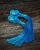 kolczyki soutache Turkus- kolczyki sutasz z chwostami 1