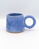 kubki Ceramiczny kubek z okrągłym uszkiem 1