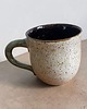 kubki Duży ceramiczny kubek z listkiem 2