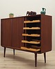 komody i szafki Highboard tekowy, duński design, lata 70, produkcja: Omann Jun 2