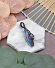 wisiory Miedziany wisiorek wire wrapping z chalcedonem #538 3