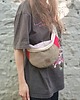 saszetka nerka SALE Nerka "Haru"róż czerwień khaki zero waste 3