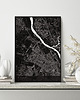 plakaty Plakat Bielany - mapa dzielnicy 1