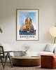 plakaty PLAKAT travel poster Barcelona zdjęcie personalizacja prezent dla niej 2