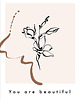 plakaty Zestaw plakatów - Minimalistyczne kwiaty line art (set266) 3