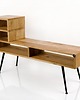 szafki Szafka RTV Dąb Loft Drewno Lite  130 cm  RTV-8 1