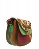 torby na ramię Torebka damska na ramię skórzana pojemna kolorowa ze skrawków eko OLIVKA 2