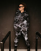 bluza z kapturem damska Damska Bluza z kapturem DR.CROW Marble Black 2