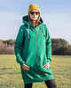 bluza z kapturem damska Bluza damska z kapturem oversize LONG zielona 5