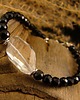 bransoletki z kamieni naturalnych Bransoleta Amulet Oczyszczenia i Ochrony - Kryształ Górski Turmalin Srebro 2