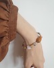 bransoletki z kamieni naturalnych Bransoletka BOHO z opalem dendrytowym, agatem drzewnym, opalem różowym 2