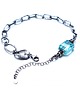 bransoletki wire wrapping Sztabka /blue sky /- bransoletka 3