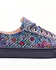 sneakersy damskie Sneakersy skórzane    (6602) 1