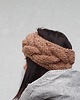 czapki damskie Opaska HANDMADE beżowa 1