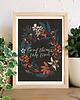 grafiki i ilustracje Good things, plakat botaniczny, kwiaty, boho 2