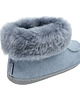 kapcie damskie Ciepłe damskie kapcie z futerkiem 3