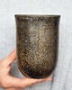 kubki Duży Kubek Złoto-Srebrny Ceramiczny 550ml 2