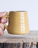 kubki Kubeczek toczony żółty 3