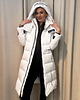 kurtki damskie Kurtka narciarska z szelkami Bianco 2