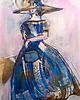 obrazy Lilka 65 - akwarela 16x24 cm unikat 1
