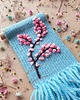Ozdoby na ścianę Mini makatka - sakura. 4