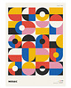 plakaty Plakat abstrakcyjny, abstrakcja, geometria - Mozaika 3