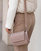 torebki mini Skórzana torebka crossbody - brudny róż - Switch Maxi 2