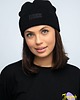 czapki damskie Czapka Beanie Black 1