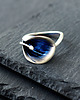 kolczyki wire wrapping Srebrny pierścionek Kalia 2