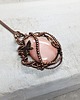 wisiory Wisiorek pink opal 7