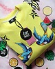 bluza bez kaptura damska Żółta Bluza z jaskółkami  Stars and sparrows 1