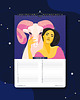 kalendarze i plannery Wieczysty kalendarz urodzinowy Zodiac 4