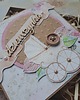 kartki scrapbooking Kartka na baby shower dziewczynki (w pudełku) 1