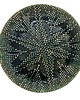 patery i talerze Talerz Ceramiczny Zielony Ręcznie Robiony Średnica 25 cm n 2