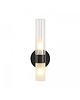 kinkiety Lampa Ścienna Kinkiet Ścienny Candle Black 31 cm 1