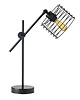 lampy stołowe Regulowana lampa biurkowa z drucianym kloszem NEAPOL LOFT w stylu industrialnym 2
