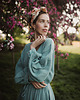 sukienki maxi damskie Maxi Sukienka Boho Soul - Kolor Miętowy 4