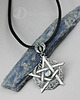 wisiory Pentagram księżycowy 6