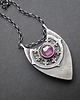 wisiory Wisior Amulet z szafirem 1