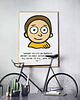 plakaty Rick and Morty Zabawny Plakat Mortyego z cytatem 4