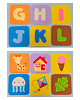 gry edukacyjne dla dzieci Karty do Nauki Angielskiego Alfabet Handmade 4